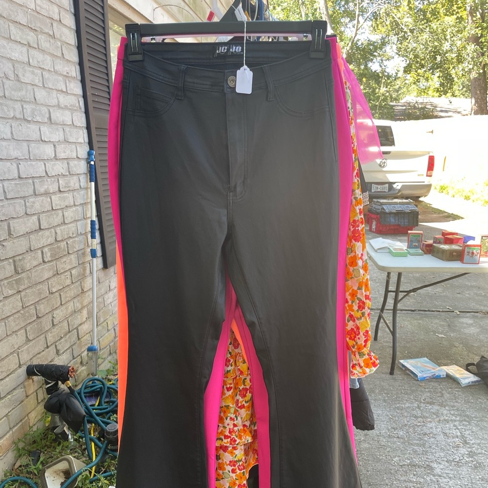 Black Boot Cut Women's Pants